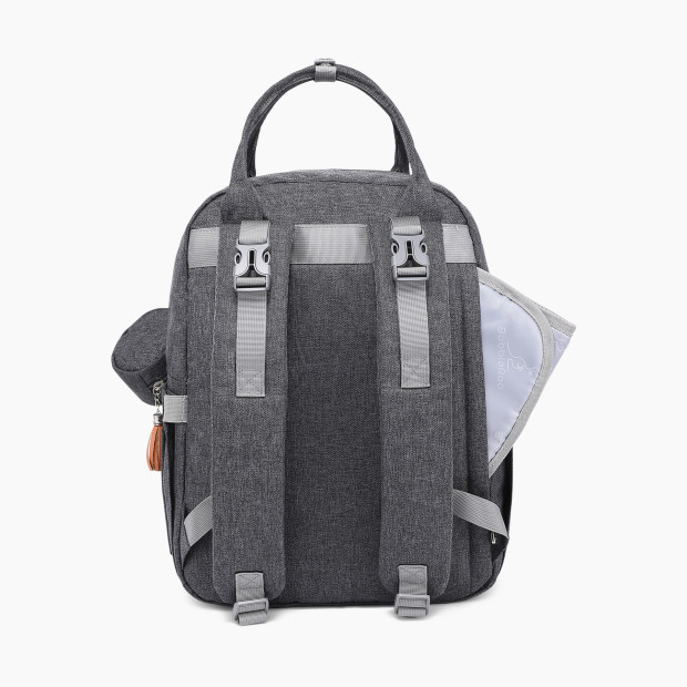Babbleroo Original Diaper Bag Backpack - Dark Grey.