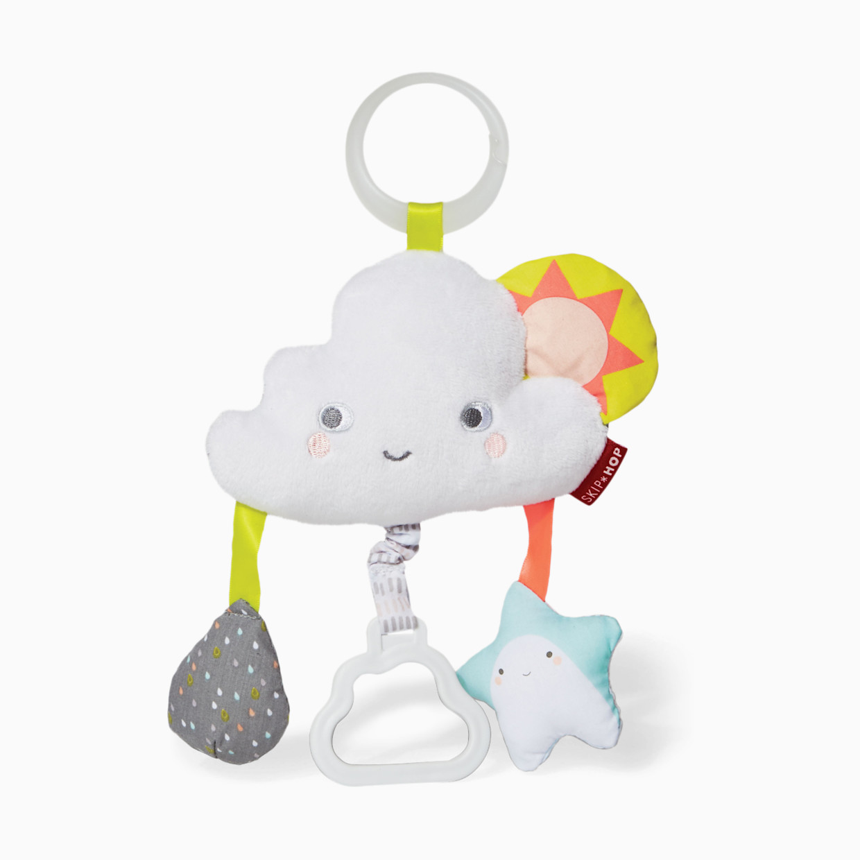 Skip Hop Silver Lining Jitter Stroller Toy - Cloud.