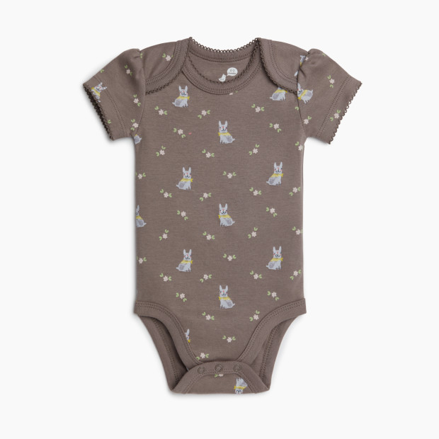Small Story Short Sleeve Bodysuit Printed (5 Pack) - All Over Dogs, 0-3 M.