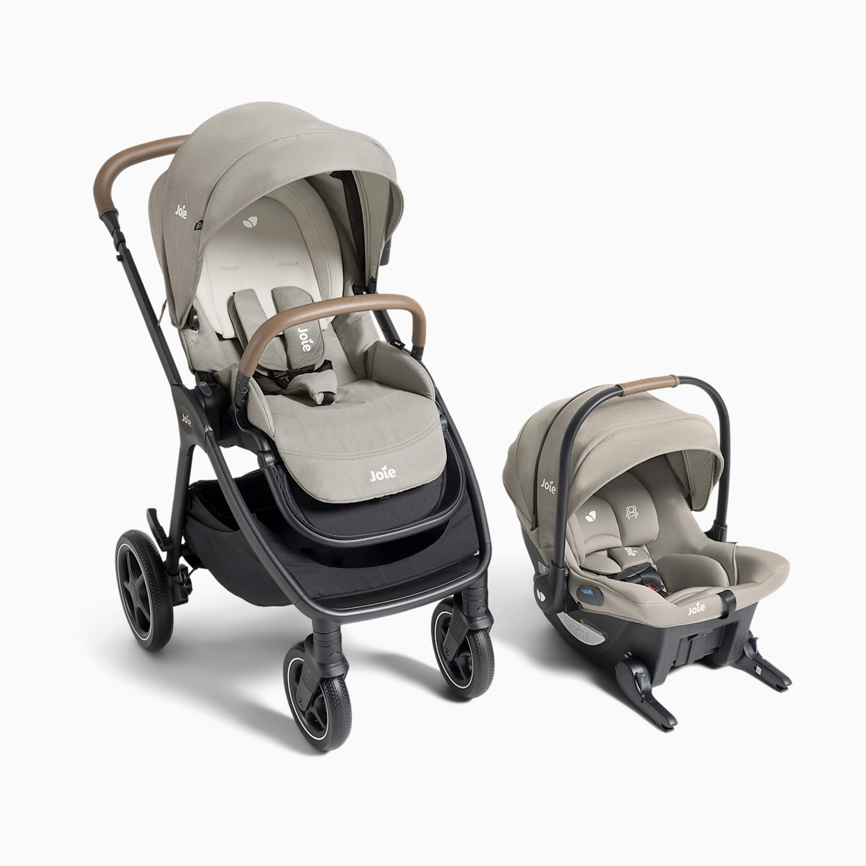 Joie Kava And Mint Latch Travel System - Dove.