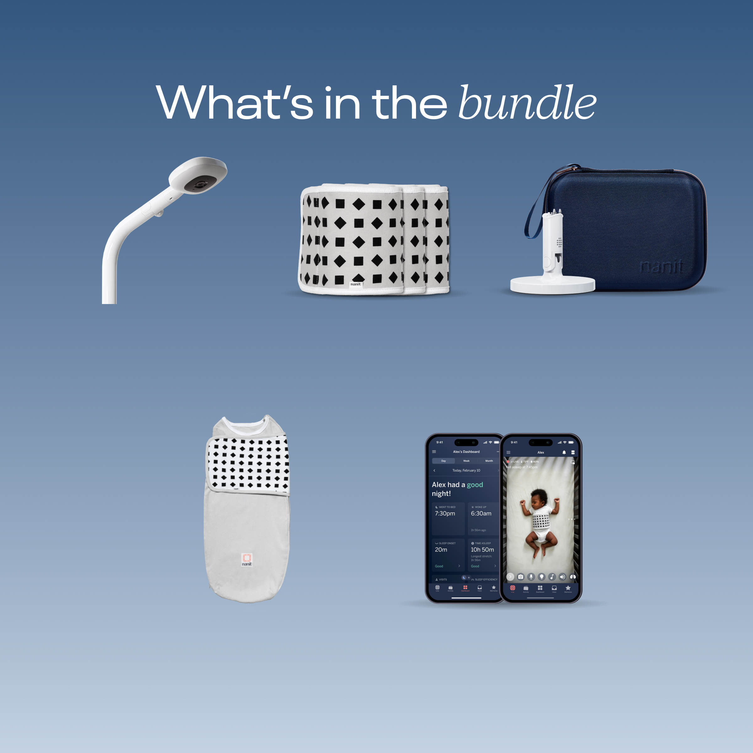 Nanit Nanit x Babylist Floor Stand Ultimate Bundle.