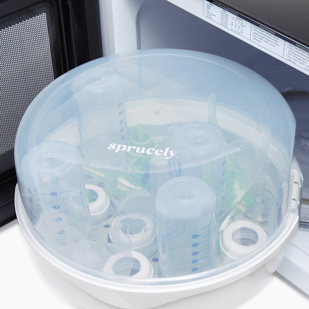 Sprucely Microwave Steam Sterilizer.