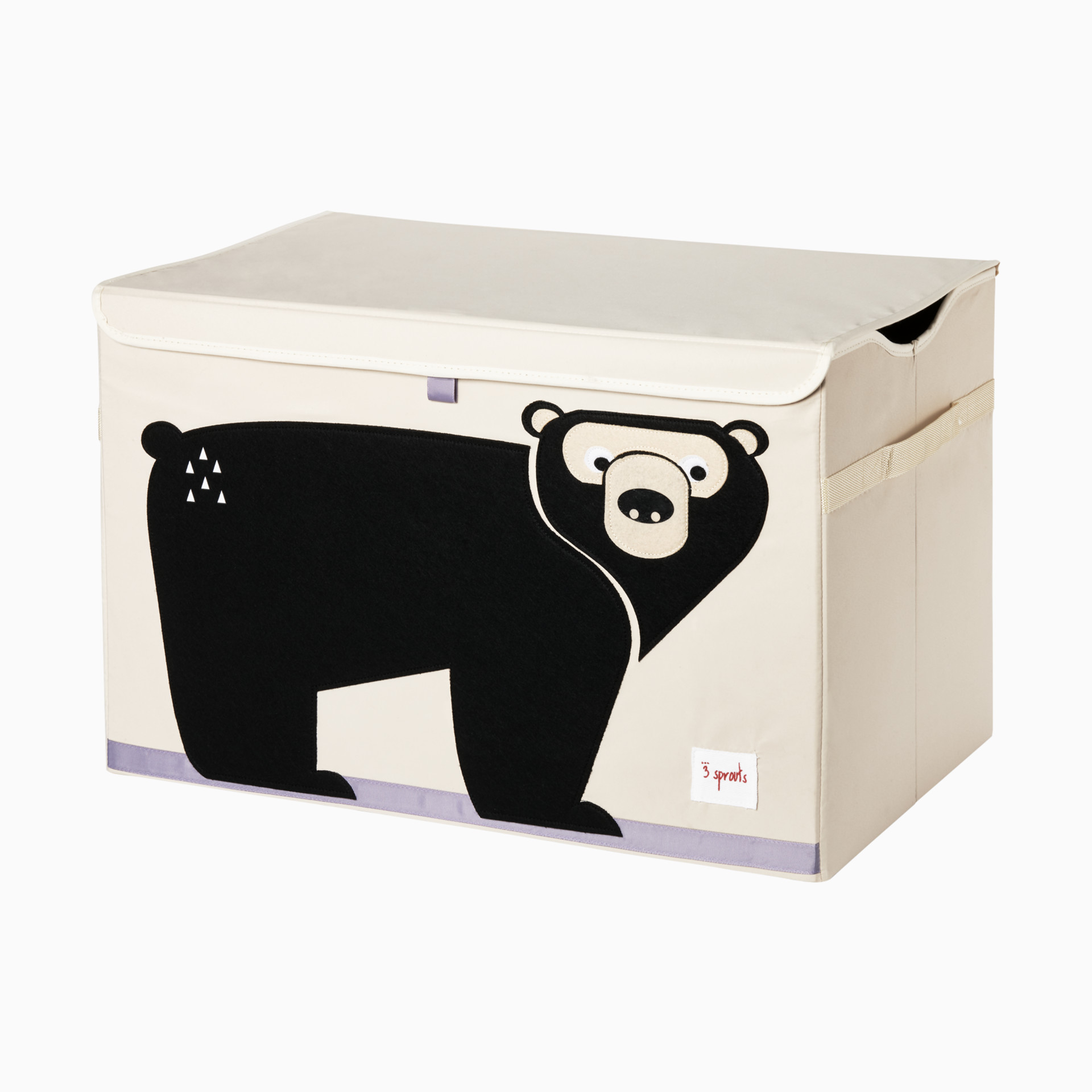3 Sprouts Toy Chest - Black Bear | Babylist Shop