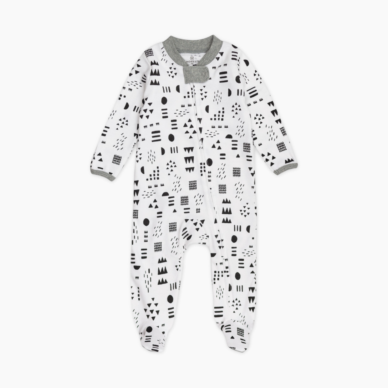 Honest Baby Clothing Sleep & Play - Organic Cotton - Pattern Play, Nb.