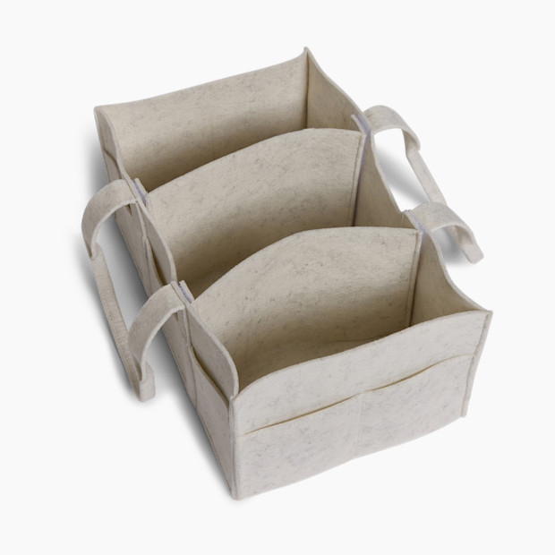 Sprucely Felt Diaper Caddy.
