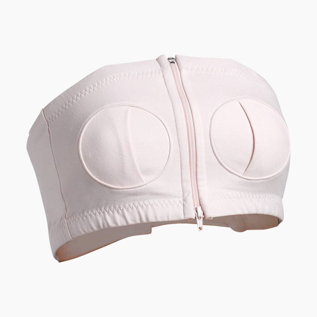 Simple Wishes Hands Free Breastpump Bra - Pink, Xs-L.