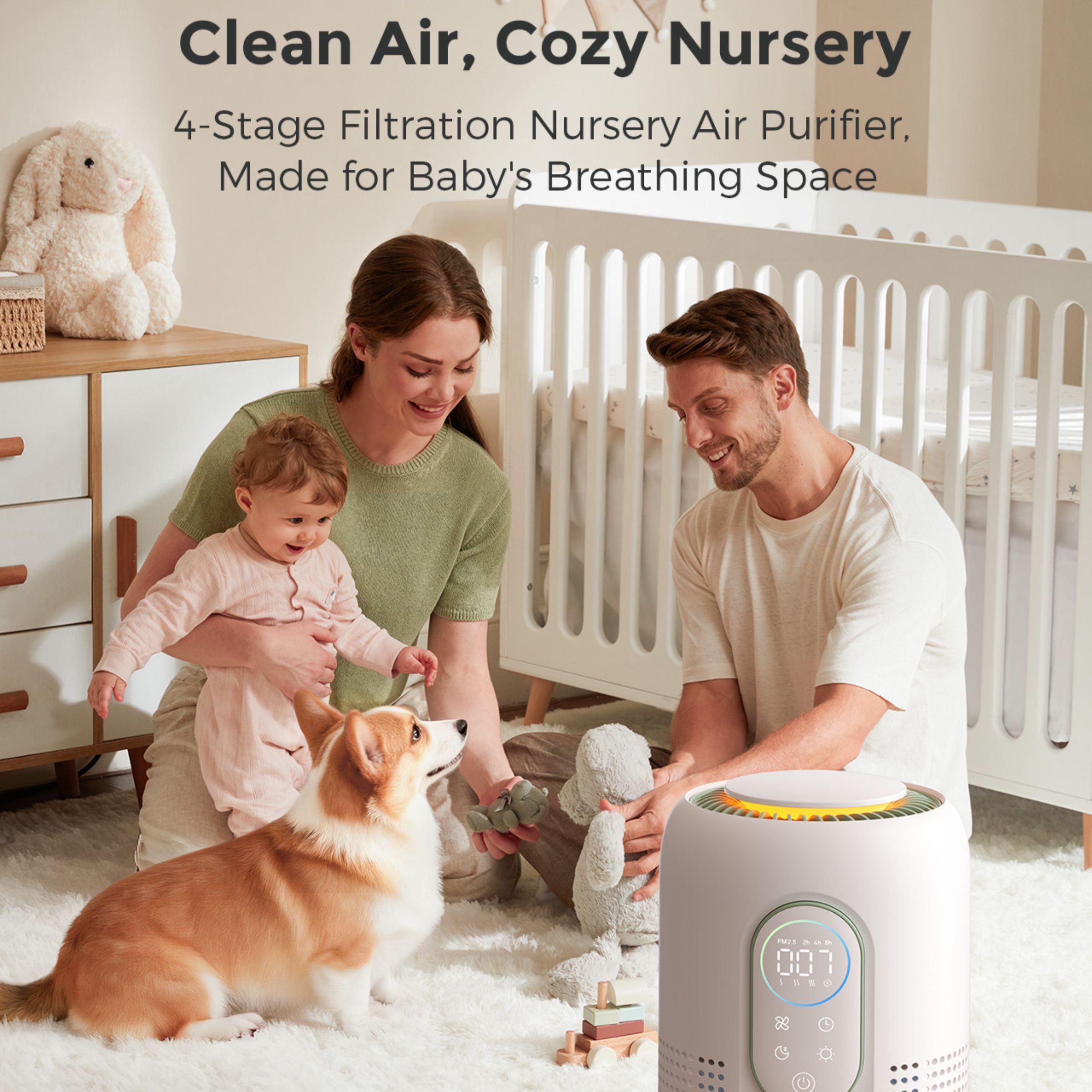 Momcozy Nursery Air Purifier.