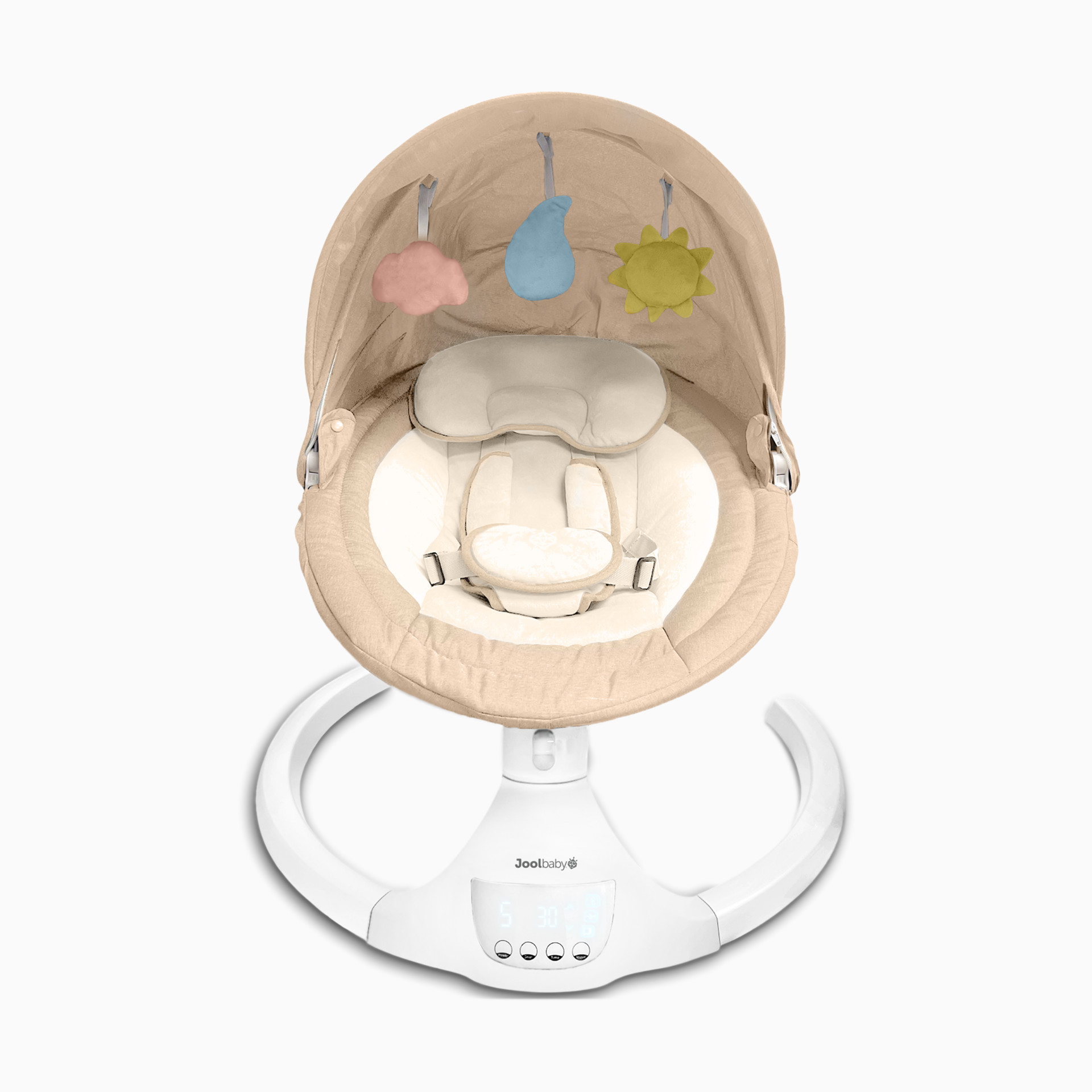 Jool Baby Nova Signature Baby Swing - Oatmeal | Babylist Shop