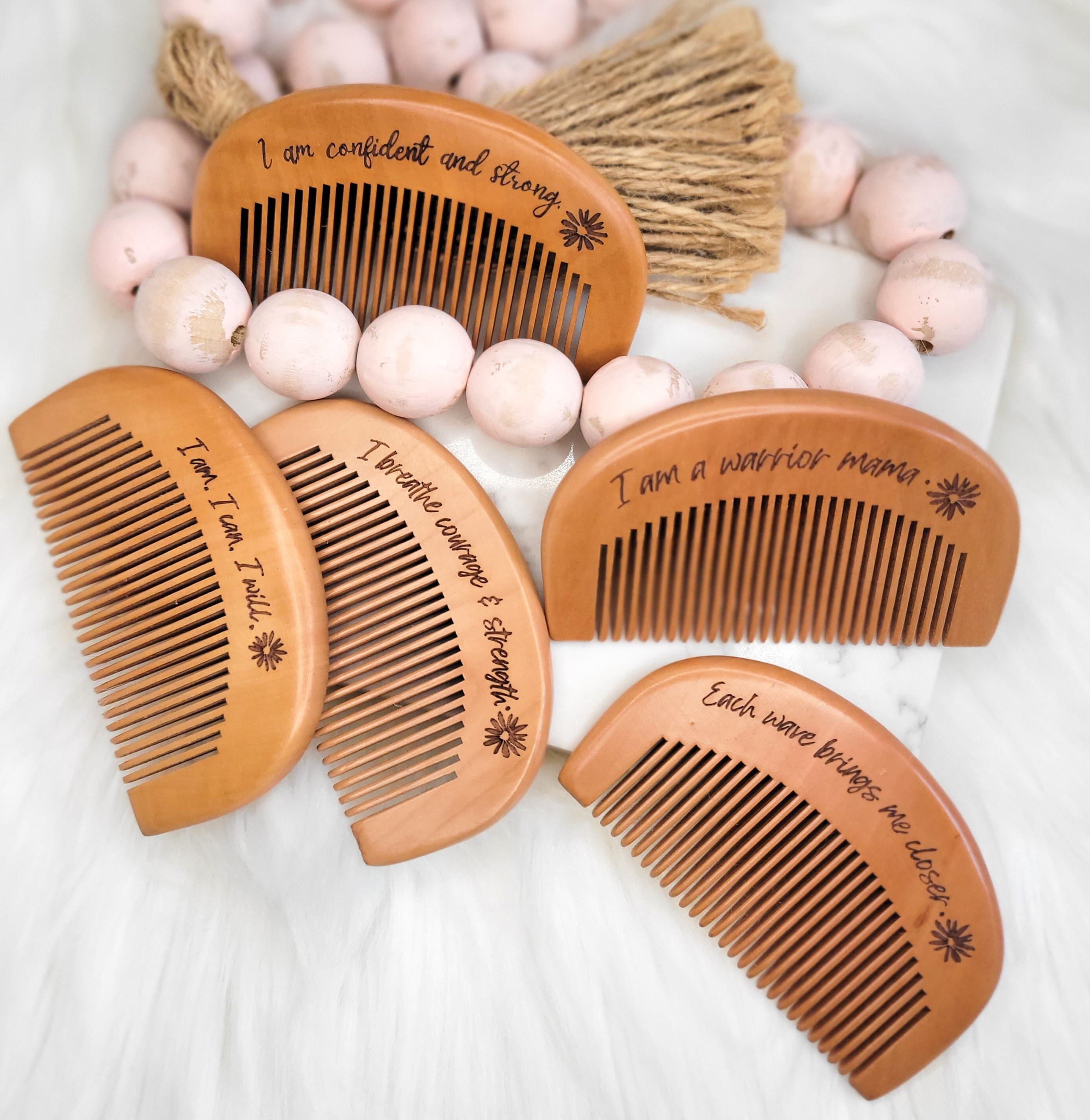 WhispersofZen Labor Comb with Birth Affirmations.