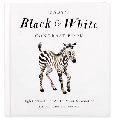  Baby's Black & White Contrast Book (with realistic animal images).