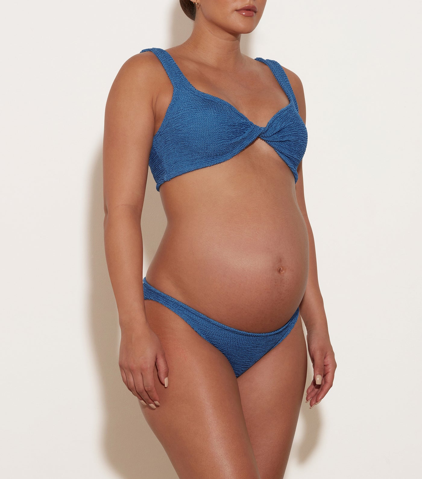 Hunzag Metallic Denim Juno Bikini.