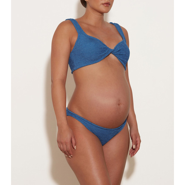 Hunzag Metallic Denim Juno Bikini.