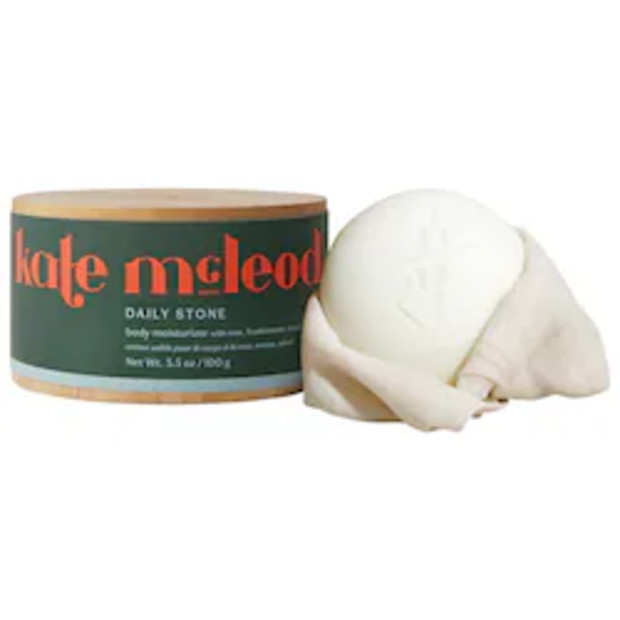 Kate McLeod The Sleep Stone Deep Moisturizing Lotion Bar.