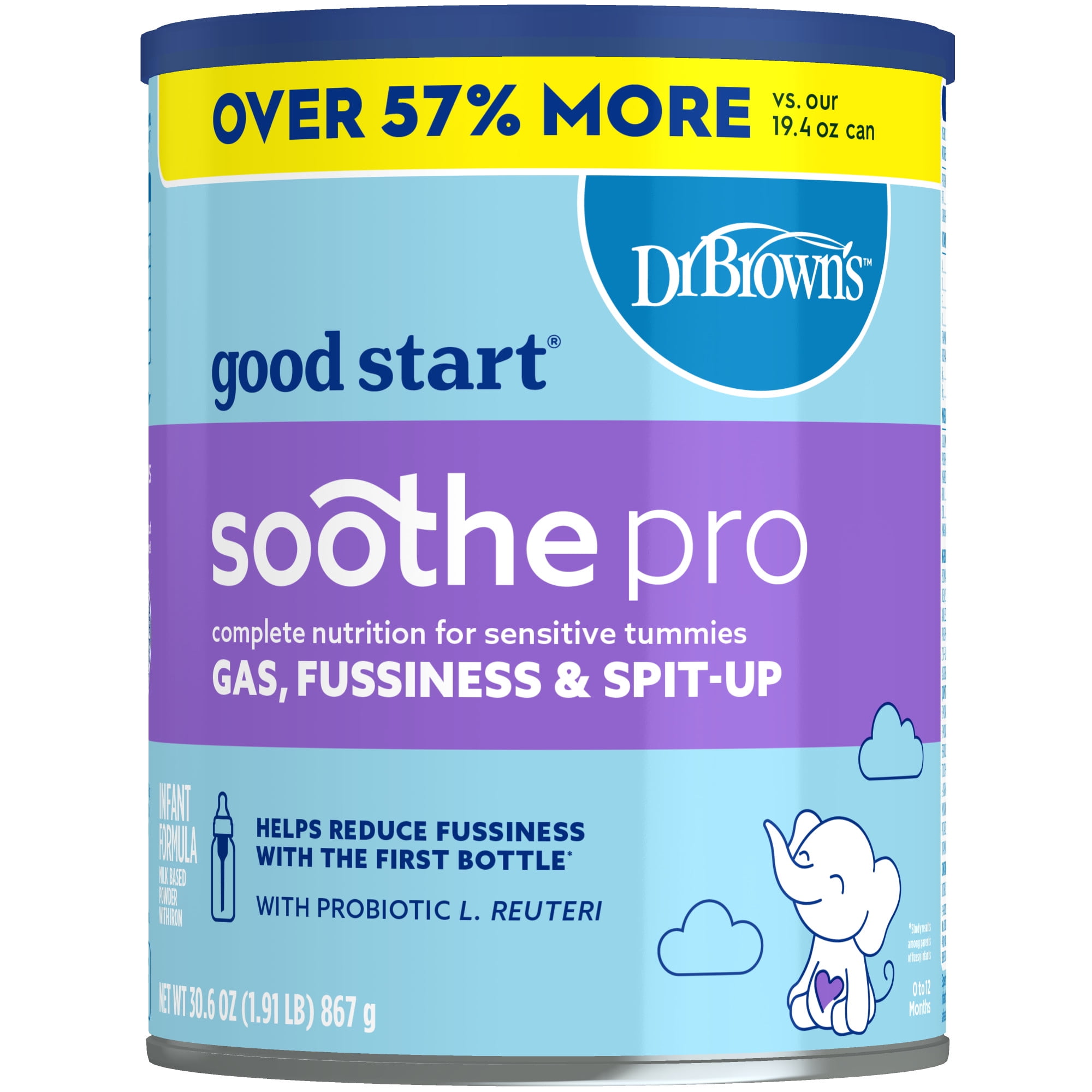 Good Start Dr. Brown's Soothe Pro Baby Formula -30.6 oz.