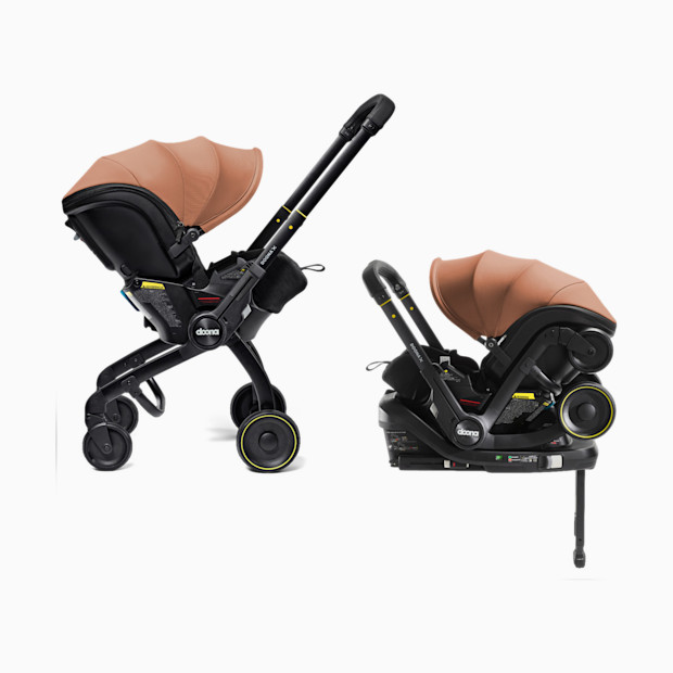 Quince Doona X Infant Car Seat & Stroller - Terracotta.