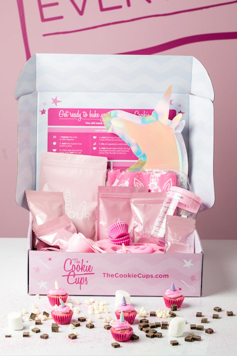 TheCookieCups Unicorn Cookie Cup Baking Kit.