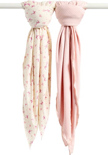 Assorted Knit Swaddles, 2-Pack .