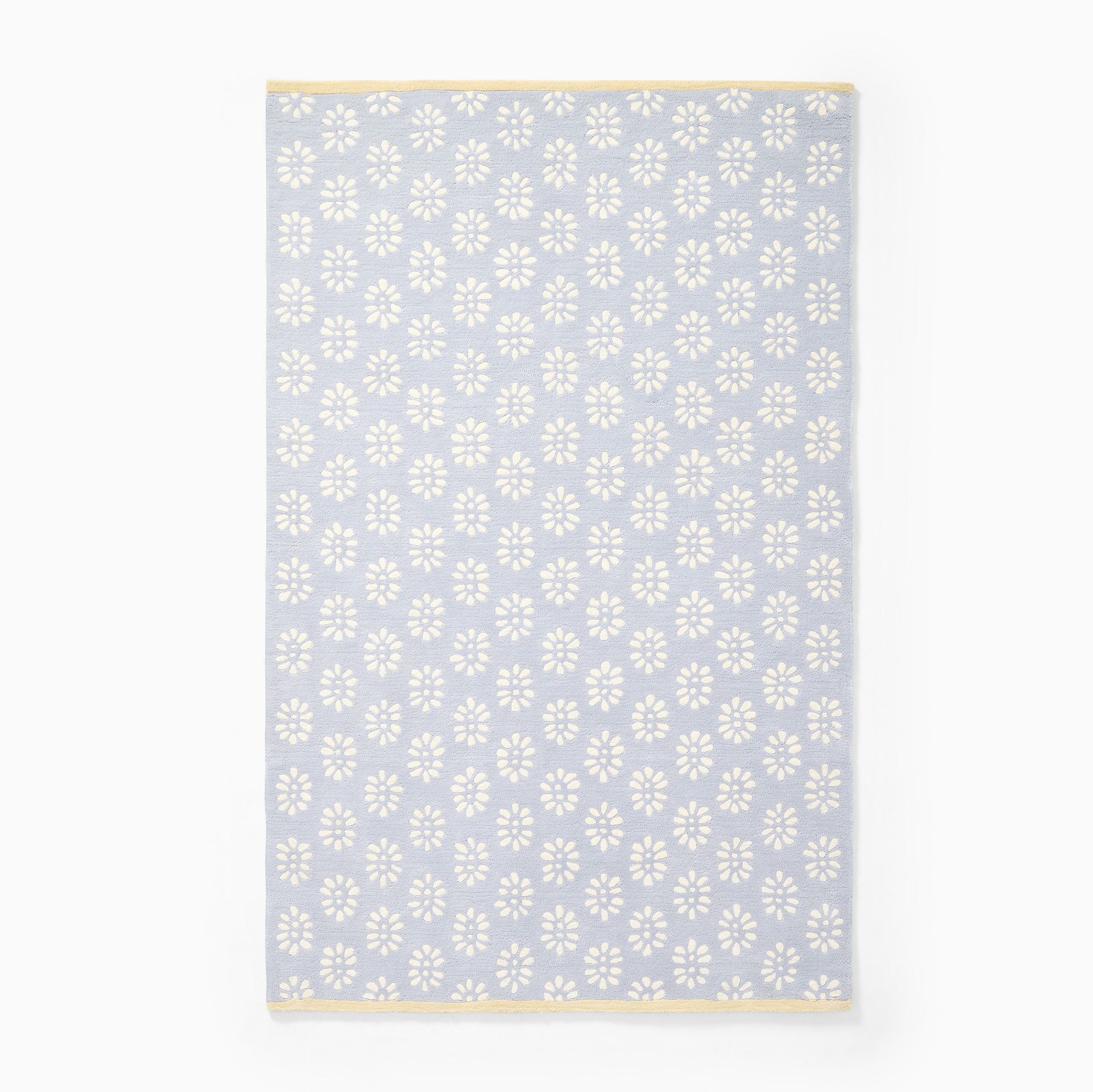 West Elm Mini Palm Pattern Rug .