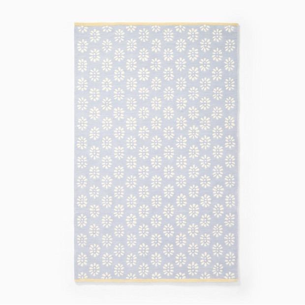 West Elm Mini Palm Pattern Rug .