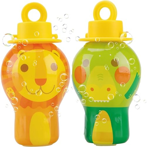 Uncle Bubble No-Spill Bubble Tumbler for Babies Toddlers.
