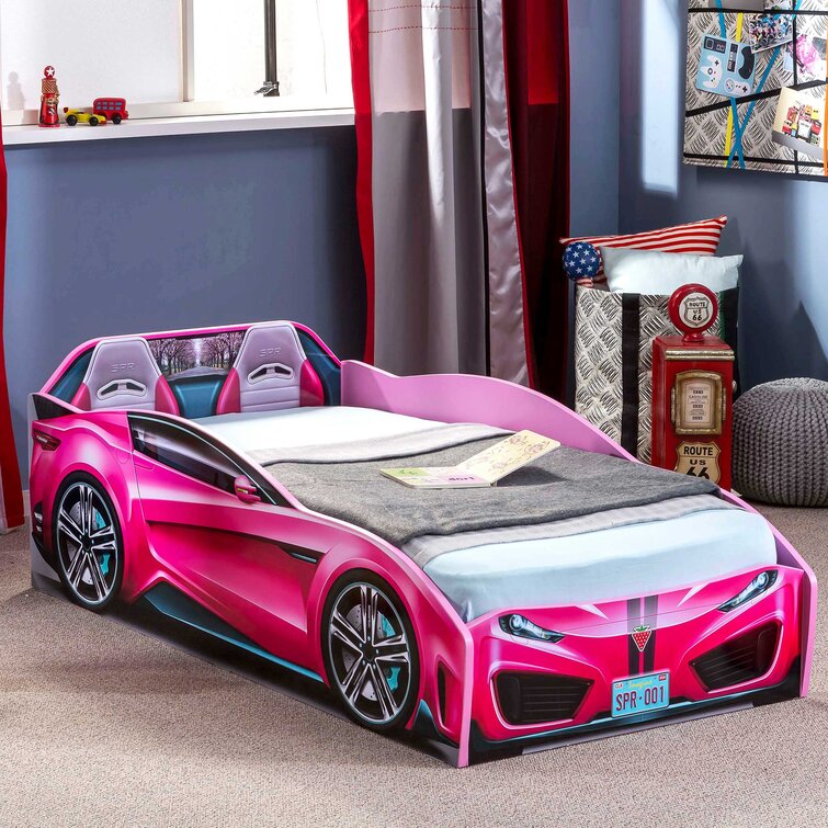 Zoomie Kids Kurtz Toddler Cars Bed.