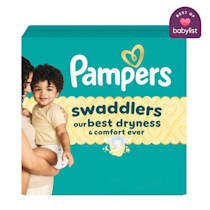 Pampers Swaddlers Diapers, Size 4 (15-34 lbs), 150 Count, Absorbent, Keeps Baby Dry and Comfortable, Skin Safe Disposable Baby Diaper (Packaging May Vary)