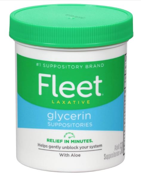 Fleet Laxative Glycerin Suppositories - $5.89.