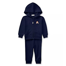 Boys' Polo Bear Hoodie & Pants Set - Baby