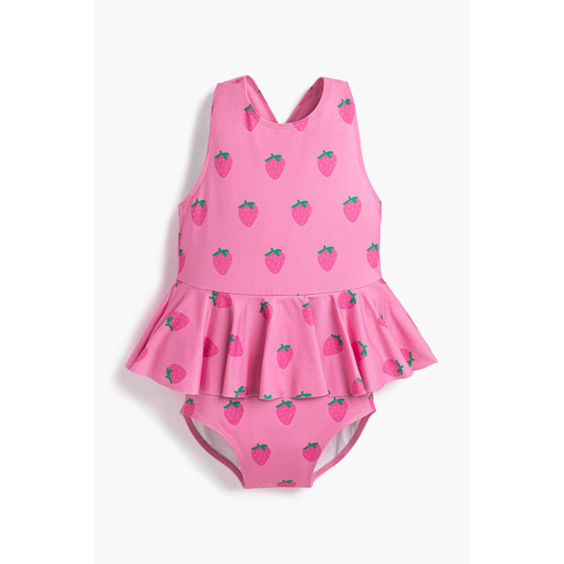 Ruffle Skirt Swimsuit.
