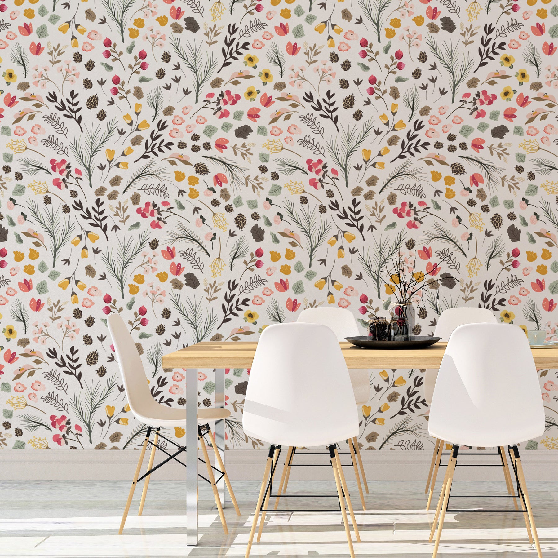 Loomwell Bambi Wallpaper.