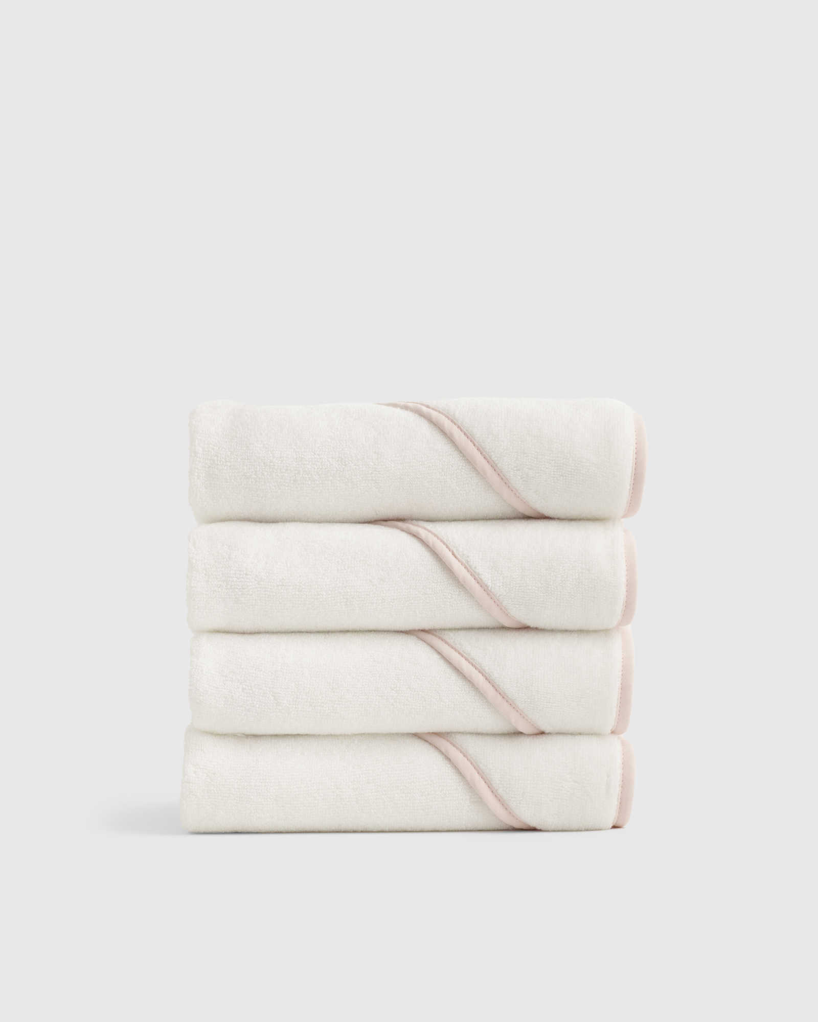 Quince Organic Turkish Cotton Baby Hooded Towel Set 4-Pack.