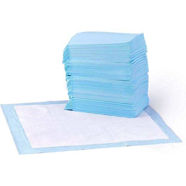 Amazon Basics Dog and Puppy Pee Pads.