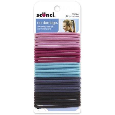 Scunci Effortless Beauty Large No-damage Pastel Elastics - $5.40.