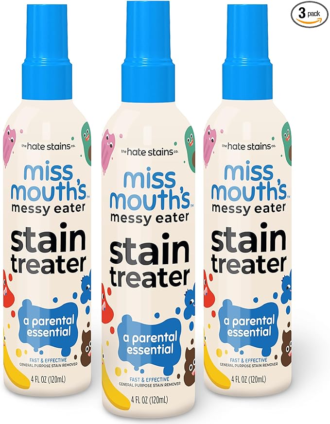 Miss Mouth's Messy Eater Stain Treater Spray (3-Pack) .