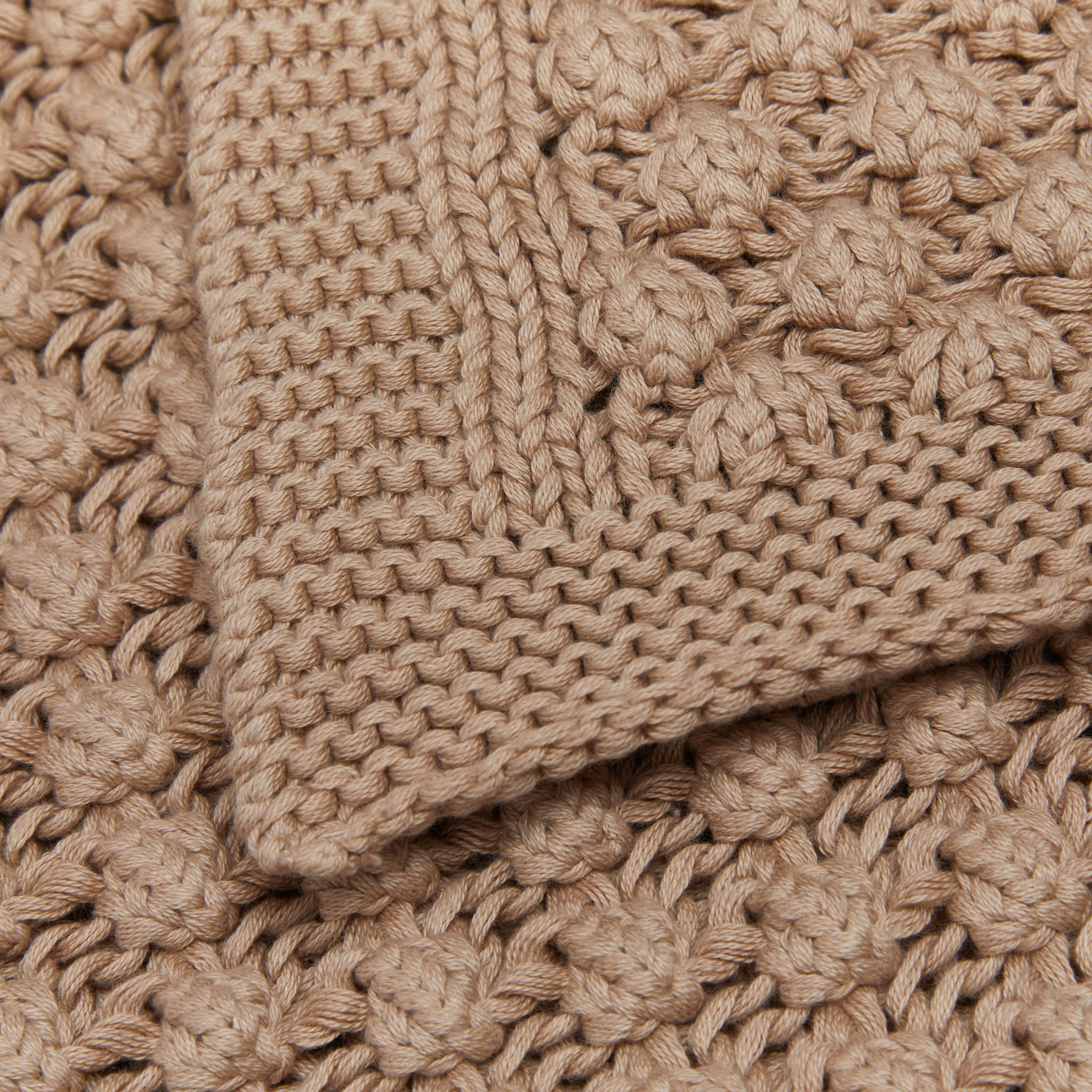 Loomsake Chunky Blanket - Linen, Os.