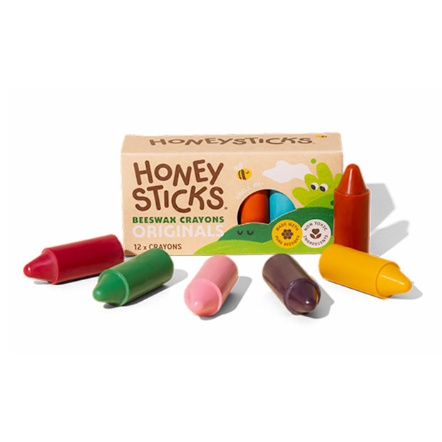 Honeysticks Beeswax Crayons (12 pack) - $22.95.