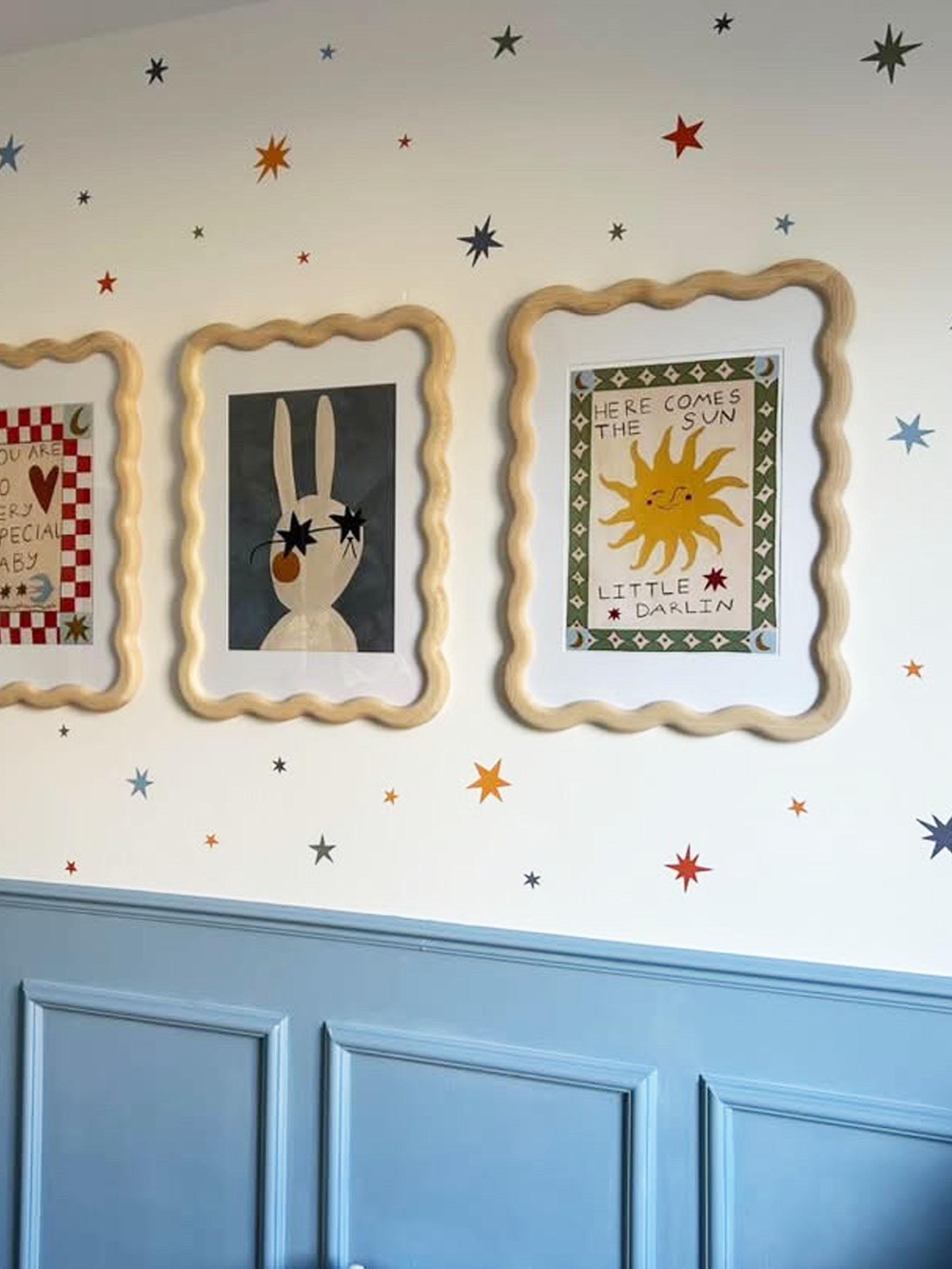 theducksinarowshop Star Wall Stickers - Warm Winter.