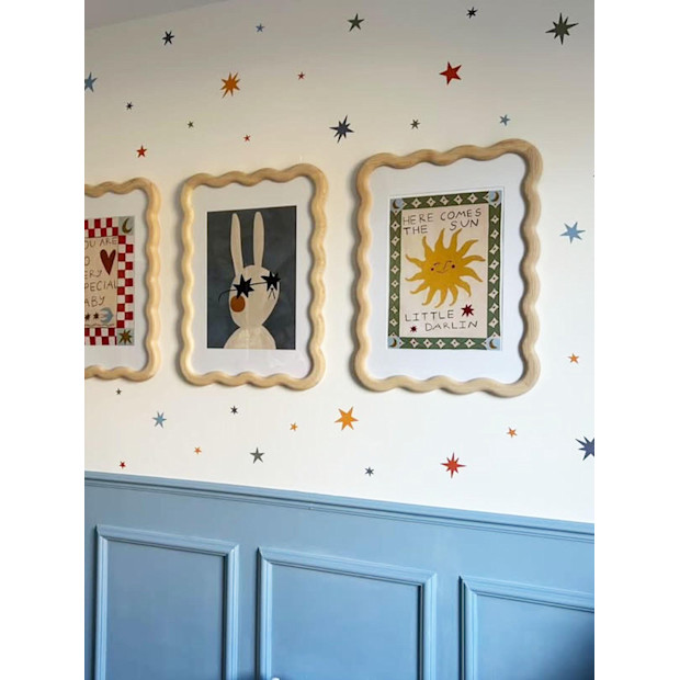 theducksinarowshop Star Wall Stickers - Warm Winter.