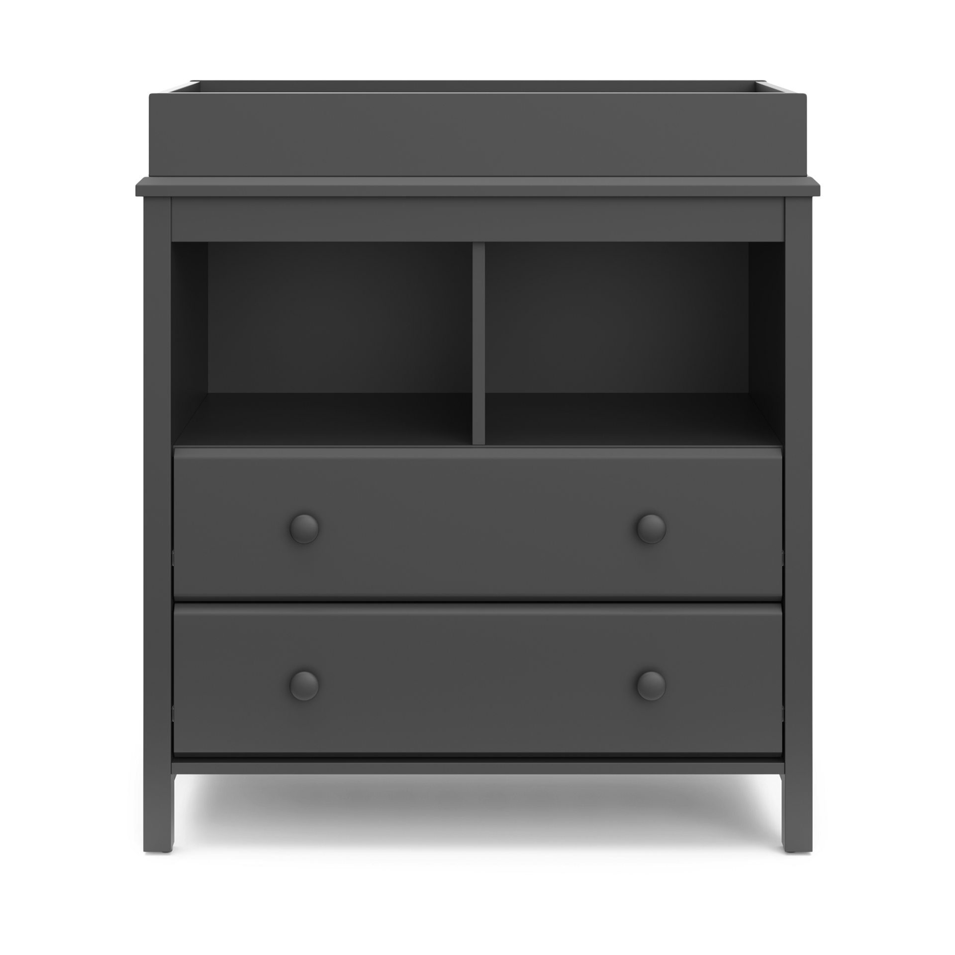 Storkcraft Alpine 2 Drawer Changing Chest - Gray.