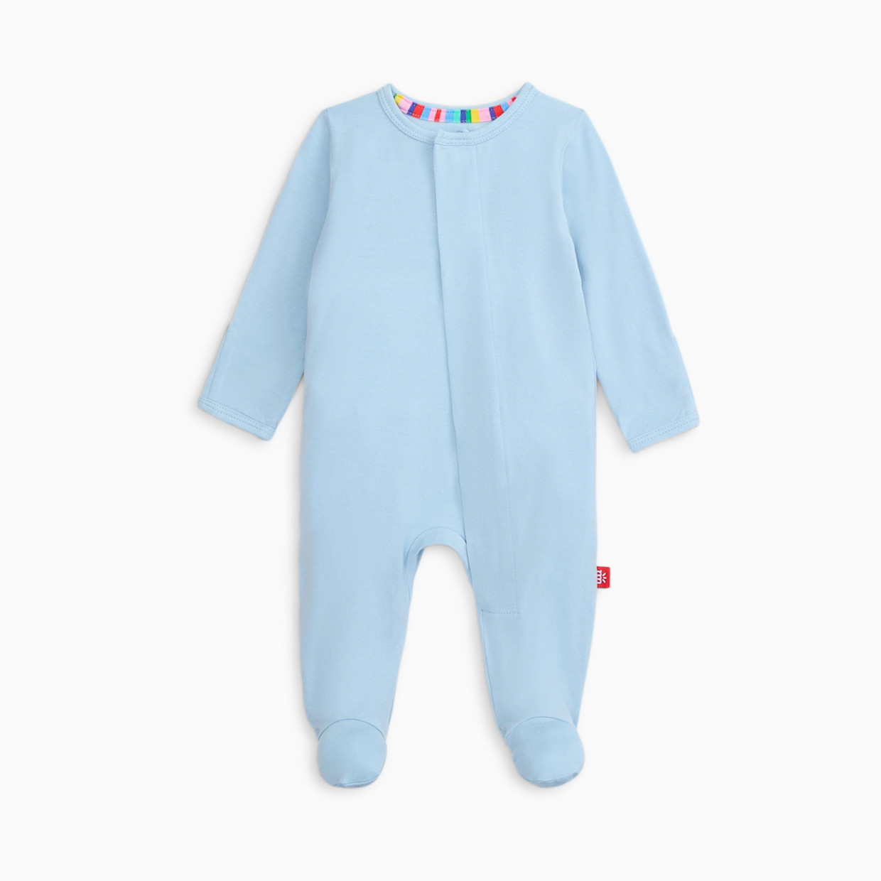 Magnetic Me Modal Magnetic Footie - Baby Blue, 3-6 M.