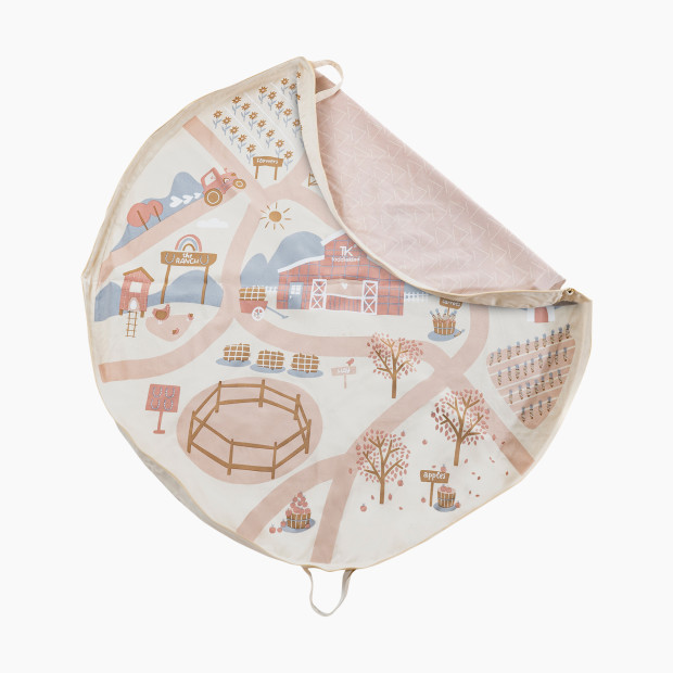 Toddlekind 2-in-1 Playmat + Toy Bag - The Ranch.