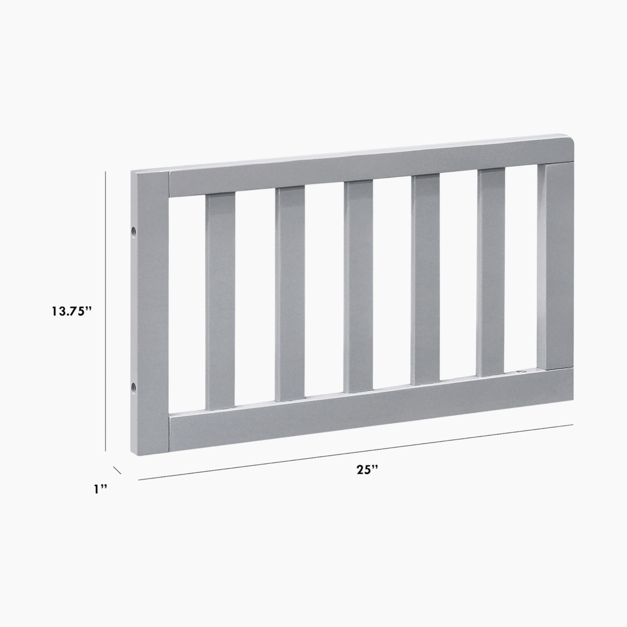 Carter's by daVinci Charlie Toddler Bed Conversion Kit - Grey.