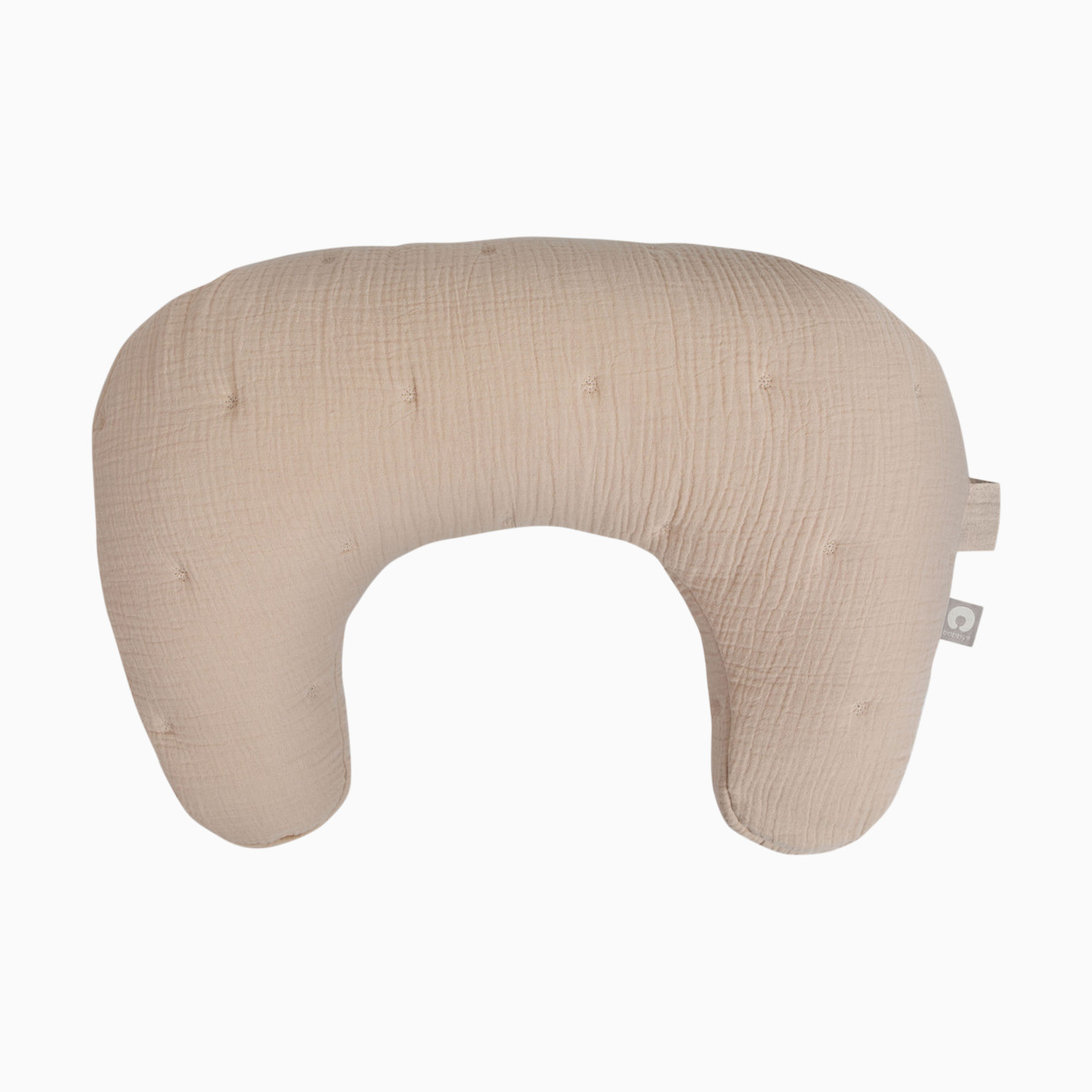 Boppy Nursing Pillow Luxe Muslin - Oatmeal Muslin.