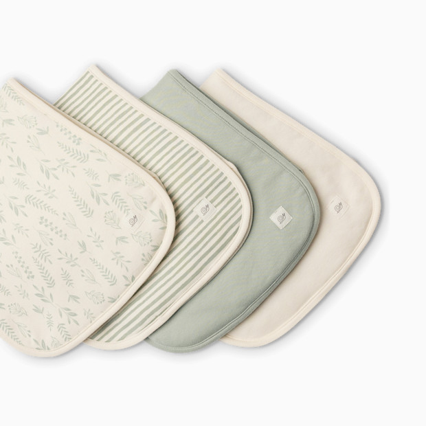 Tiny Kind 4 Pack Organic Burp Cloth.
