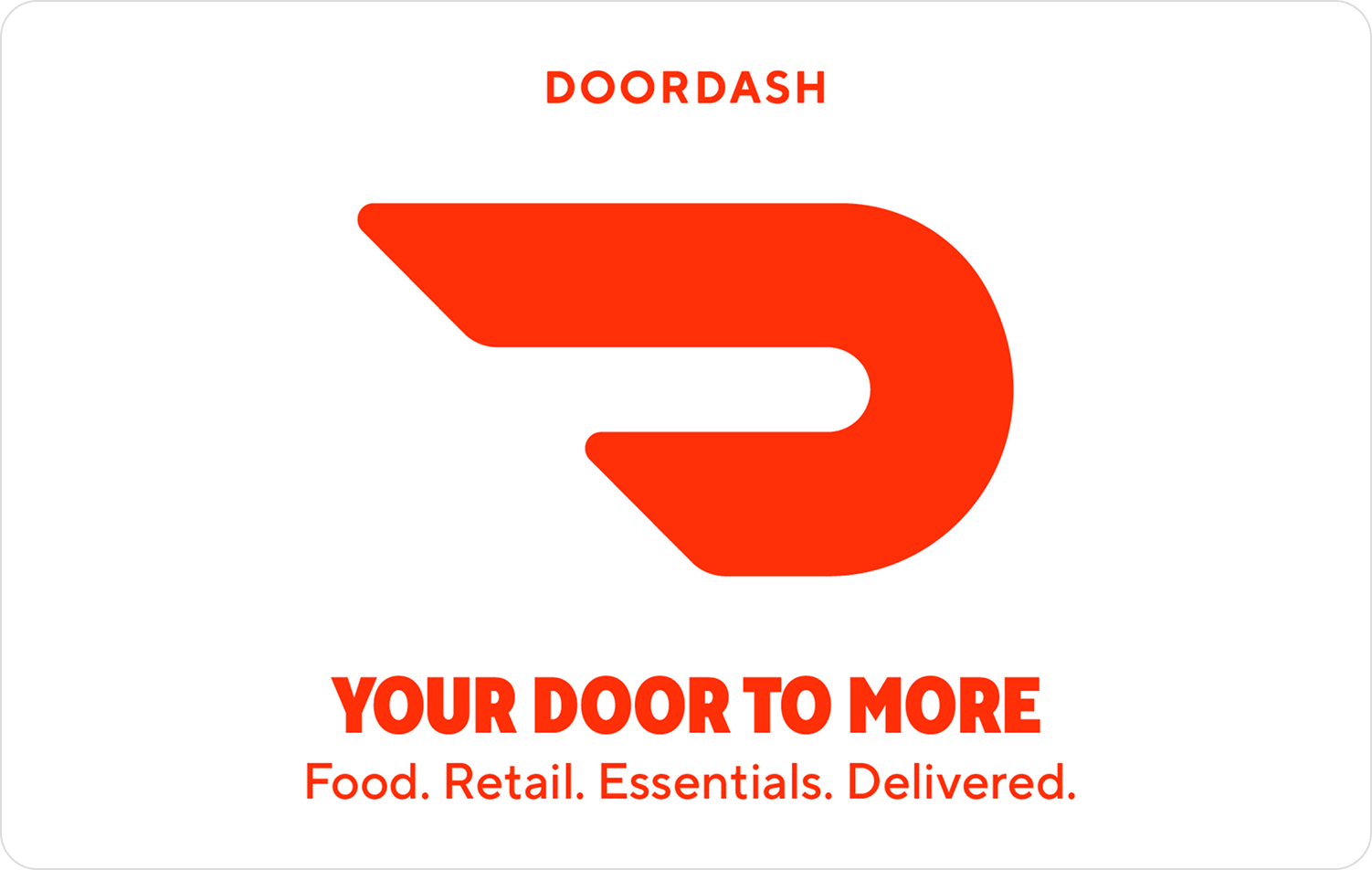 DoorDash DoorDash Digital Gift Cards.