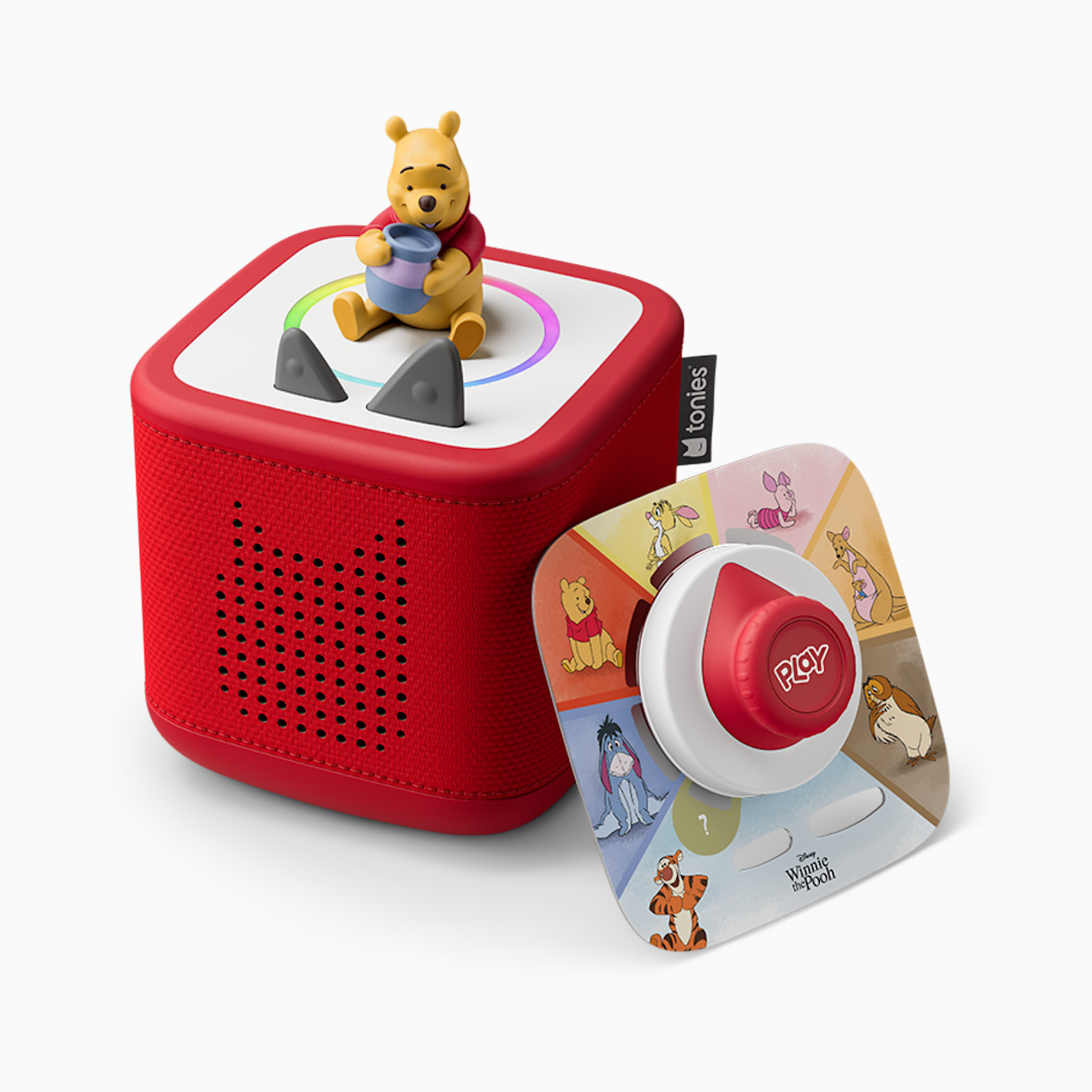 tonies Disney Winnie the Pooh Toniebox 2 Play Set - Sunset Red.