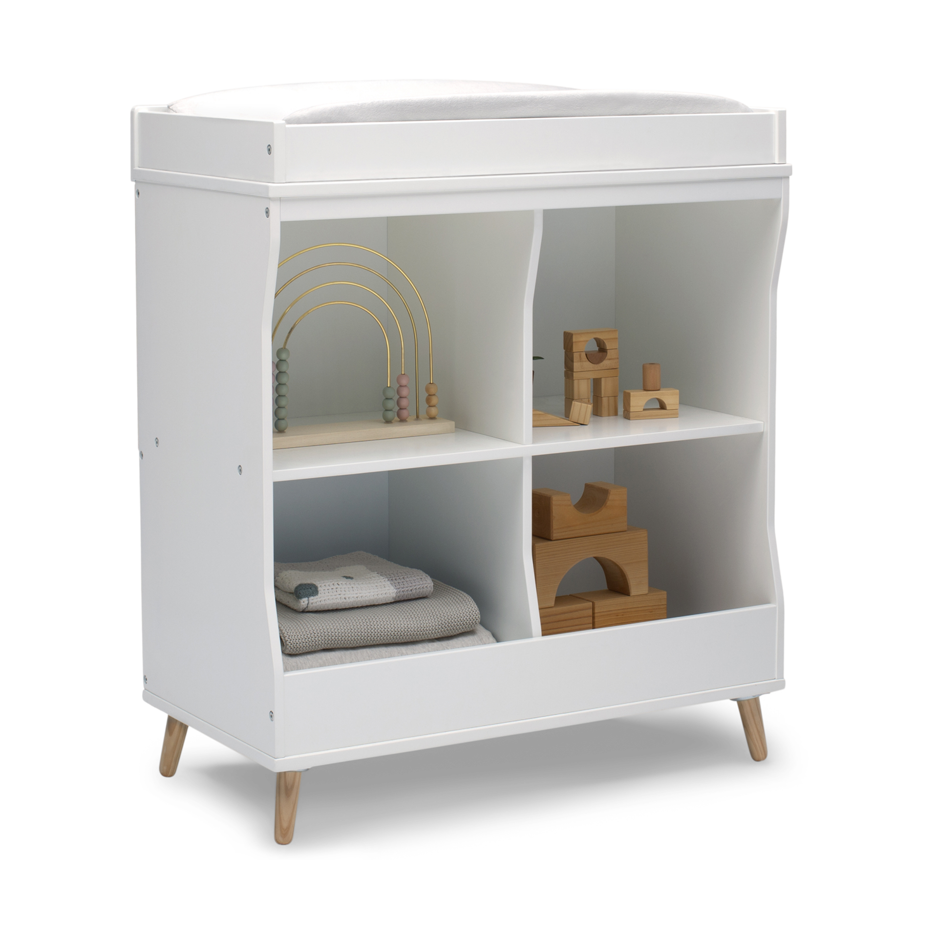 crate and kids changing table