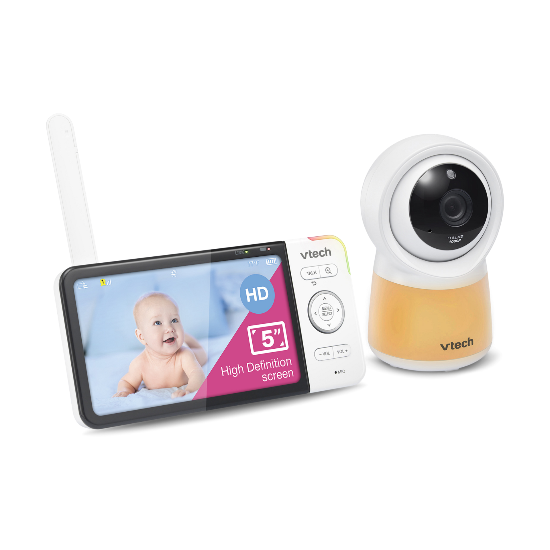 VTech RM5754HD 5" Smart 1080p Video Monitor.