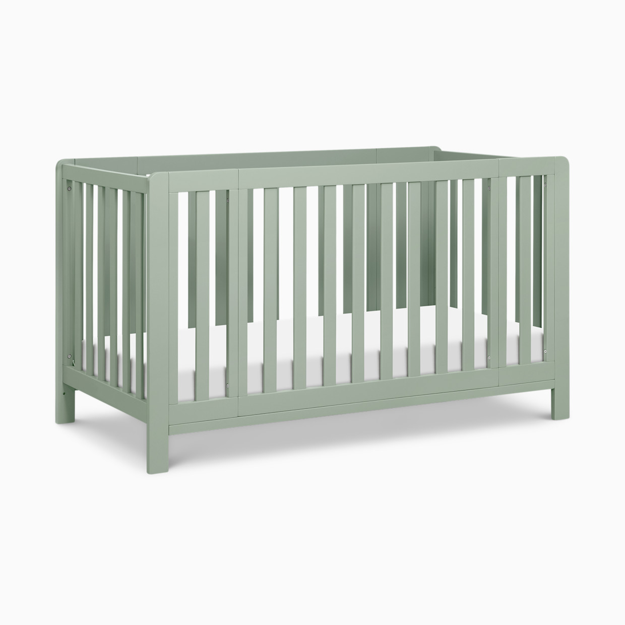 Carter's by daVinci Colby GROW 6-in-1 Convertible Bassinet to Crib - Light Sage.