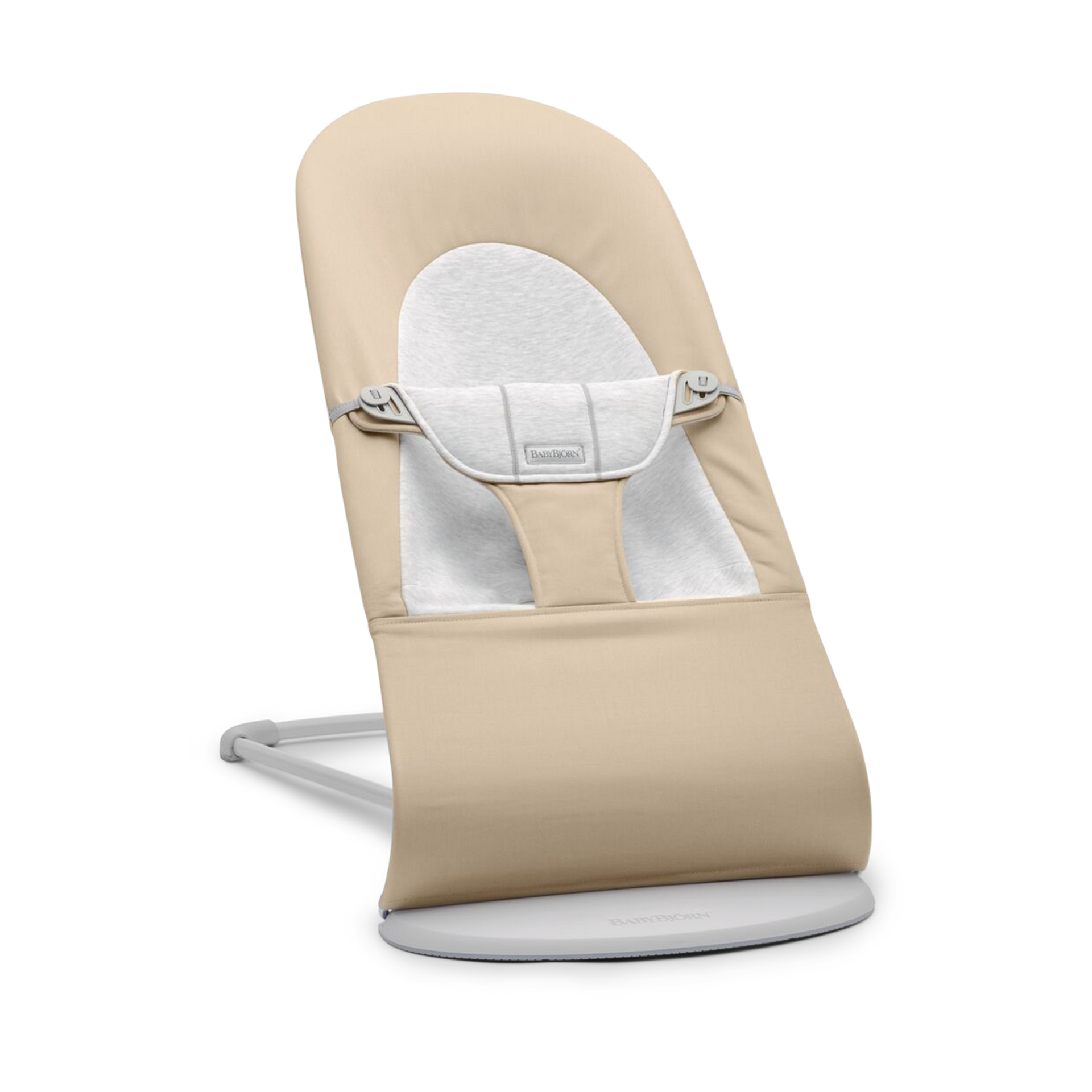 BabyBjörn Bouncer Balance Soft - Cotton Jersey/Beige/Gray.
